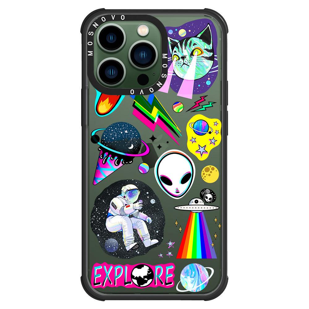 Sci-Fi Stickers Phone Case - iPhone 13 Pro Case - MOSNOVO