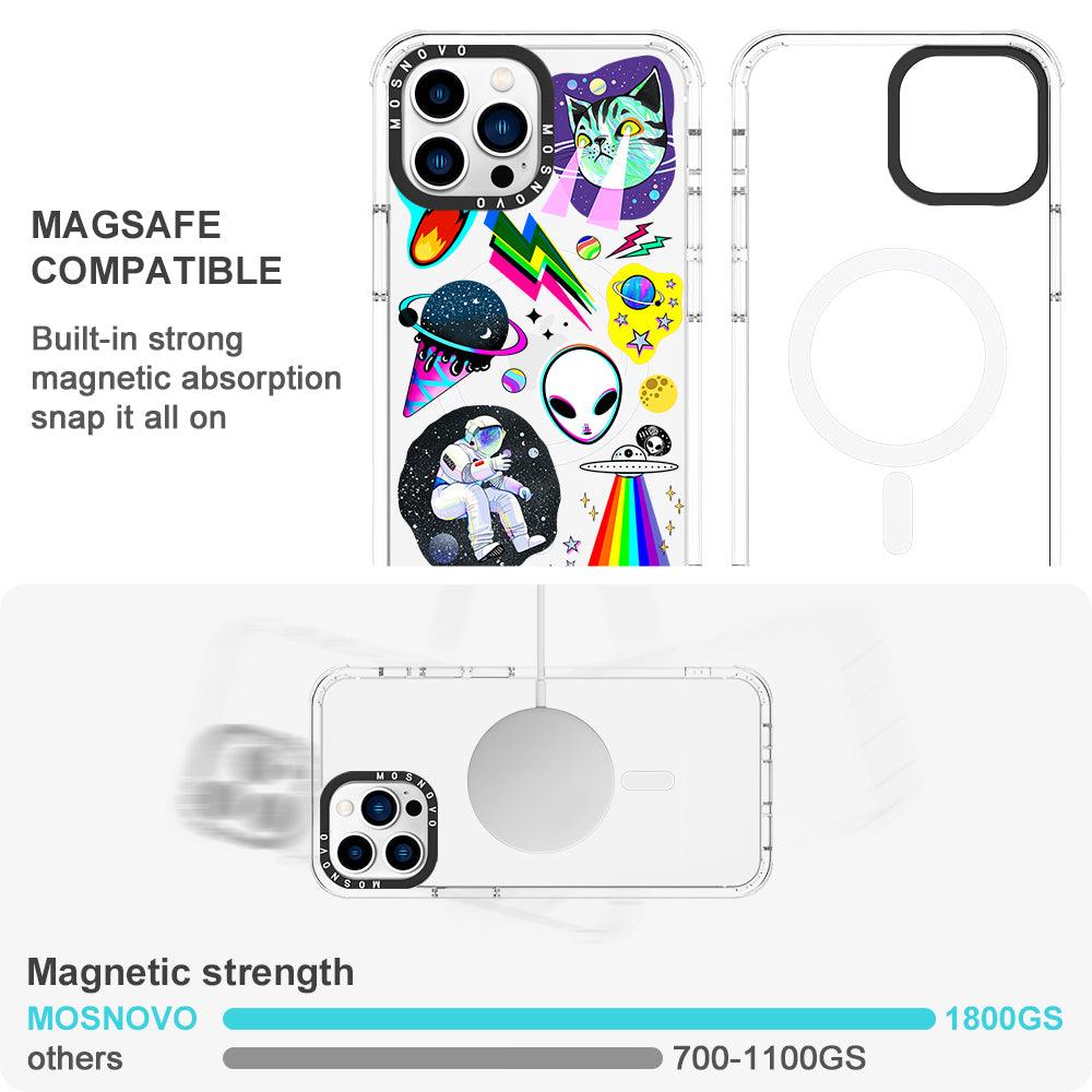 Sci-Fi Stickers Phone Case - iPhone 13 Pro Case - MOSNOVO