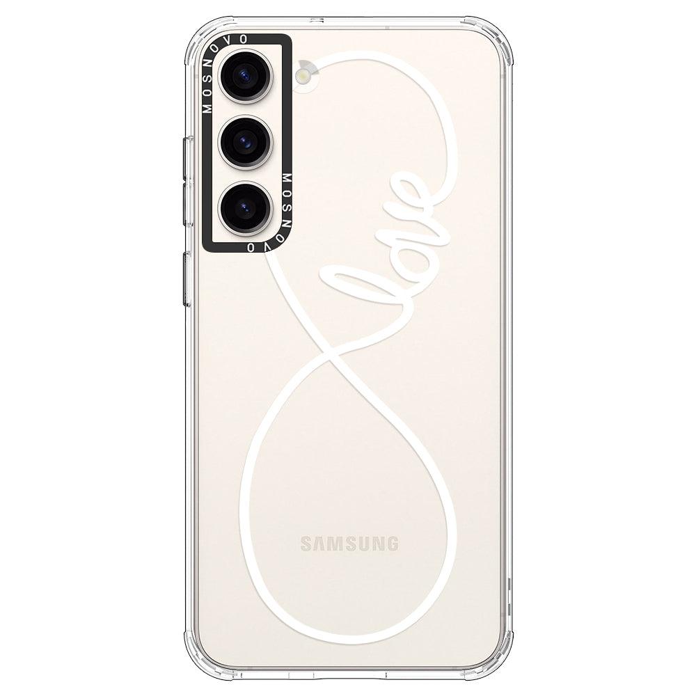 Infinity Love Phone Case - Samsung Galaxy S23 Case - MOSNOVO