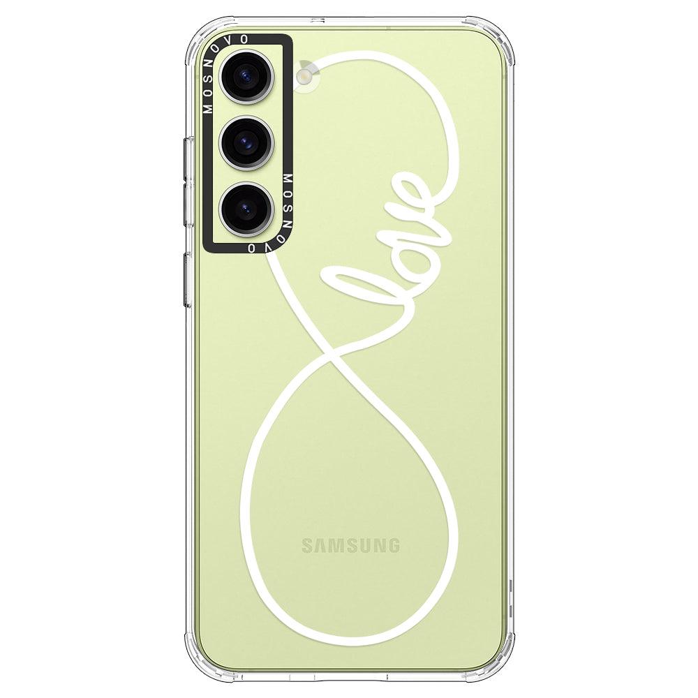 Infinity Love Phone Case - Samsung Galaxy S23 Case - MOSNOVO