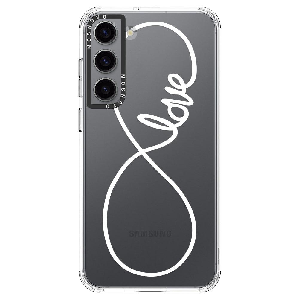 Infinity Love Phone Case - Samsung Galaxy S23 Case - MOSNOVO