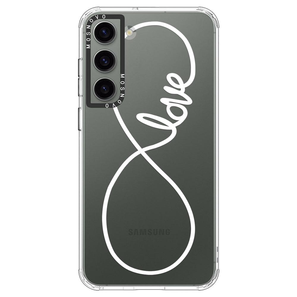 Infinity Love Phone Case - Samsung Galaxy S23 Plus Case