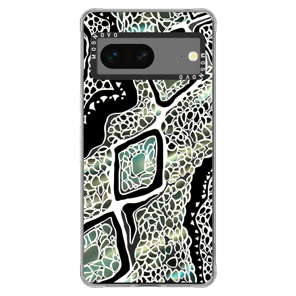 Jade Snake Phone Case - Google Pixel 7 Case