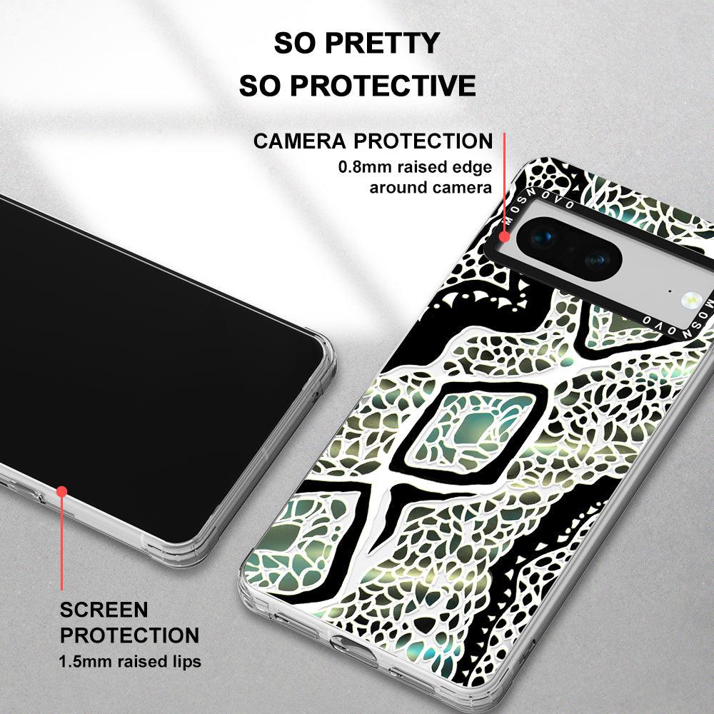 Jade Snake Phone Case - Google Pixel 7 Case