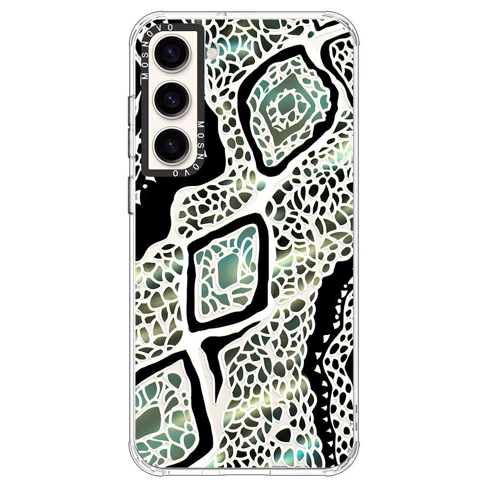 Jade Snake Phone Case - Samsung Galaxy S23 Case - MOSNOVO