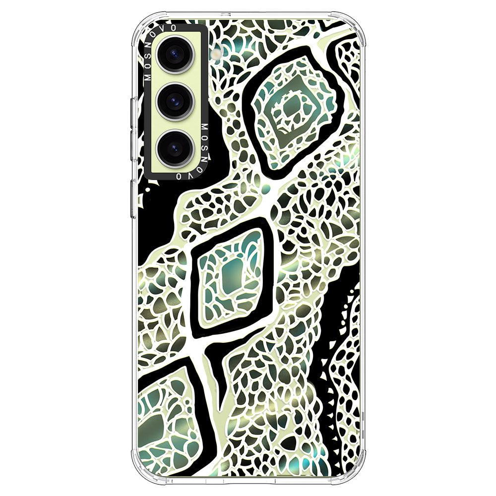 Jade Snake Phone Case - Samsung Galaxy S23 Case - MOSNOVO