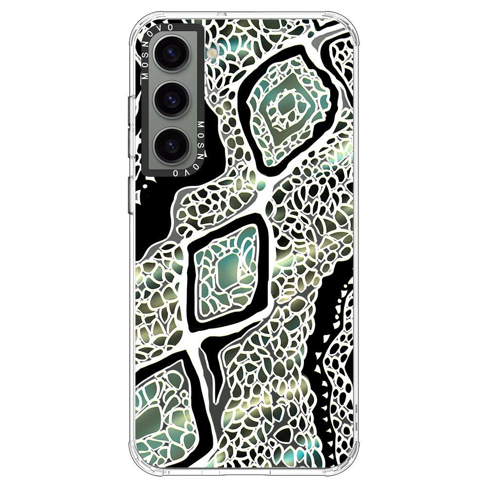 Jade Snake Phone Case - Samsung Galaxy S23 Case - MOSNOVO