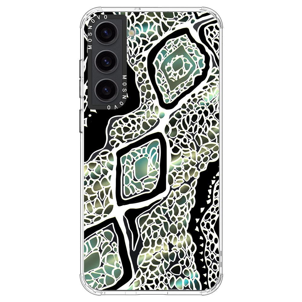 Jade Snake Phone Case - Samsung Galaxy S23 Case - MOSNOVO