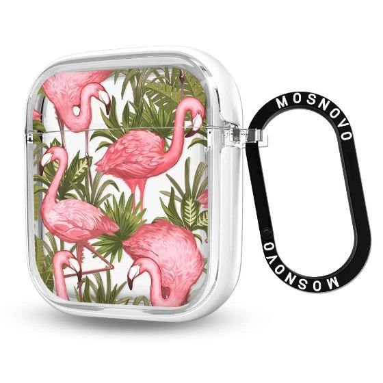 Jungle Flamingo - AirPods 1/2 Case - MOSNOVO