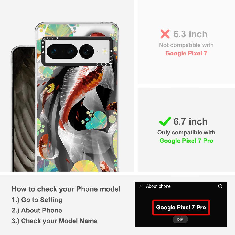 Koi Art Phone Case - Google Pixel 7 Pro Case - MOSNOVO