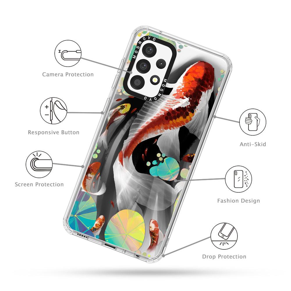 Koi Art Phone Case - Samsung Galaxy A52 & A52s Case - MOSNOVO