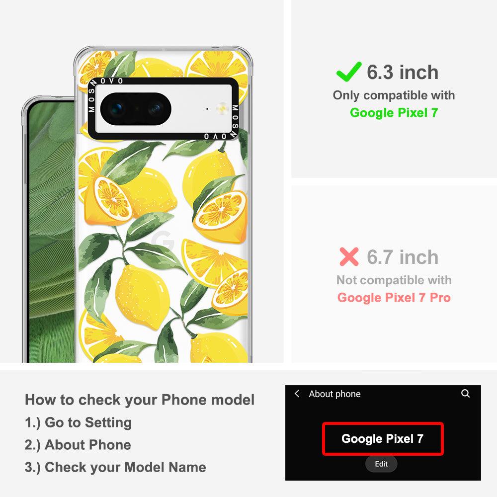 Lemon Phone Case - Google Pixel 7 Case - MOSNOVO