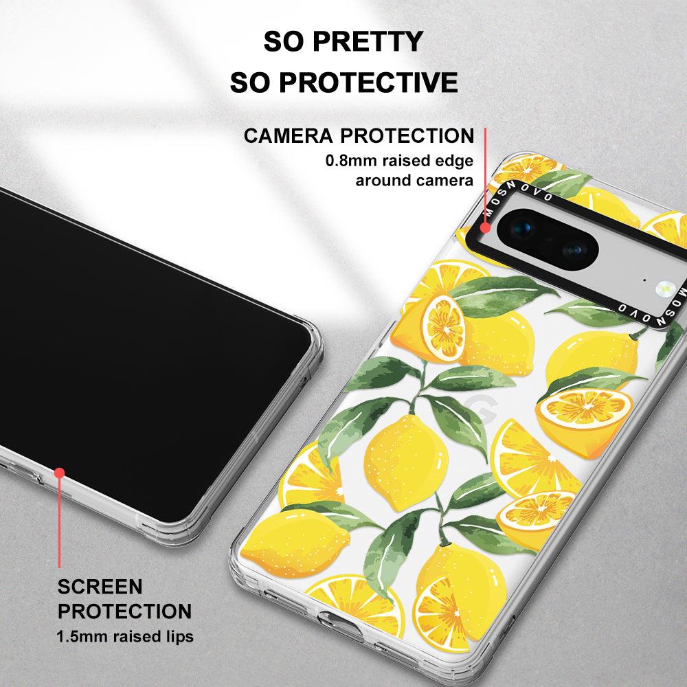 Lemon Phone Case - Google Pixel 7 Case - MOSNOVO