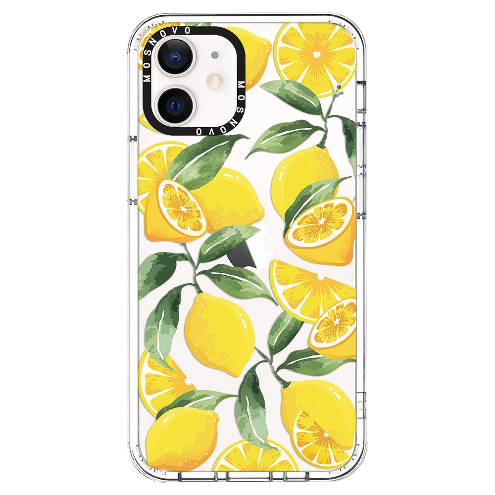 Lemon Phone Case - iPhone 12 Case - MOSNOVO