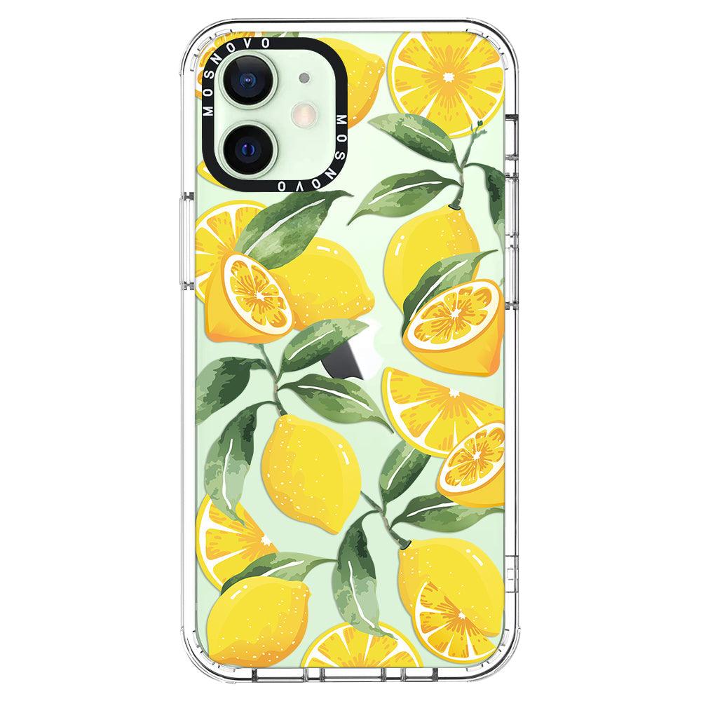 Lemon Phone Case - iPhone 12 Case - MOSNOVO