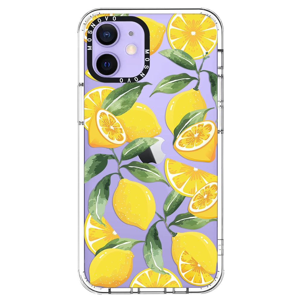 Lemon Phone Case - iPhone 12 Case - MOSNOVO