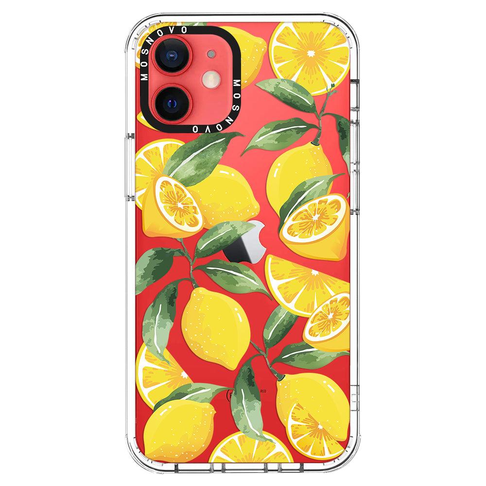 Lemon Phone Case - iPhone 12 Case - MOSNOVO