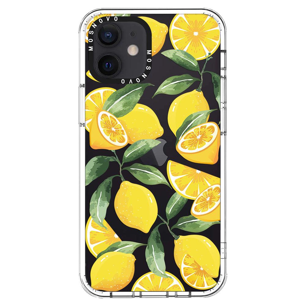 Lemon Phone Case - iPhone 12 Case - MOSNOVO