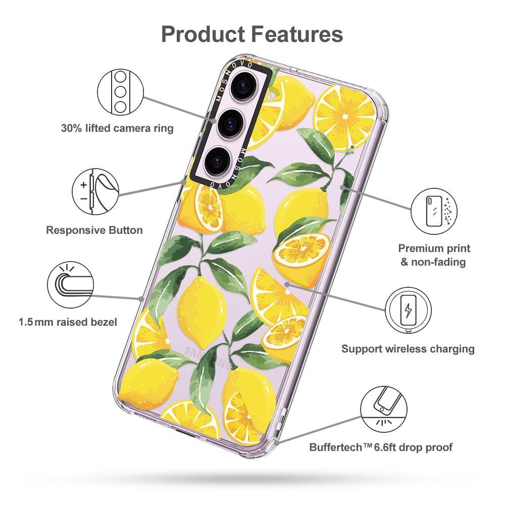 Lemon Phone Case - Samsung Galaxy S23 Case - MOSNOVO