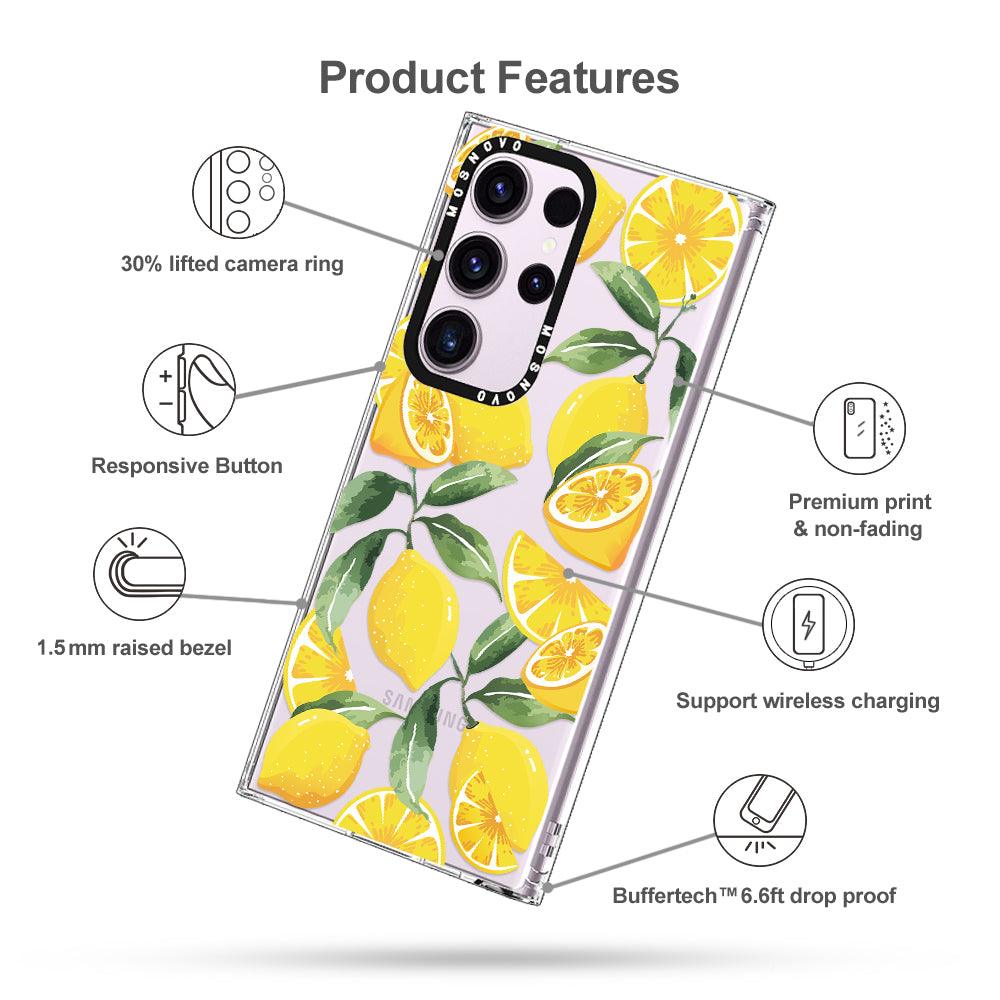 Lemon Phone Case - Samsung Galaxy S23 Ultra Case - MOSNOVO