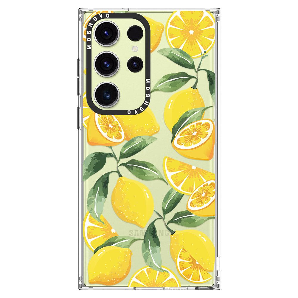 Lemon Phone Case - Samsung Galaxy S23 Ultra Case - MOSNOVO