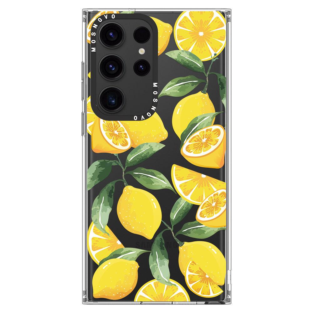 Lemon Phone Case - Samsung Galaxy S23 Ultra Case - MOSNOVO