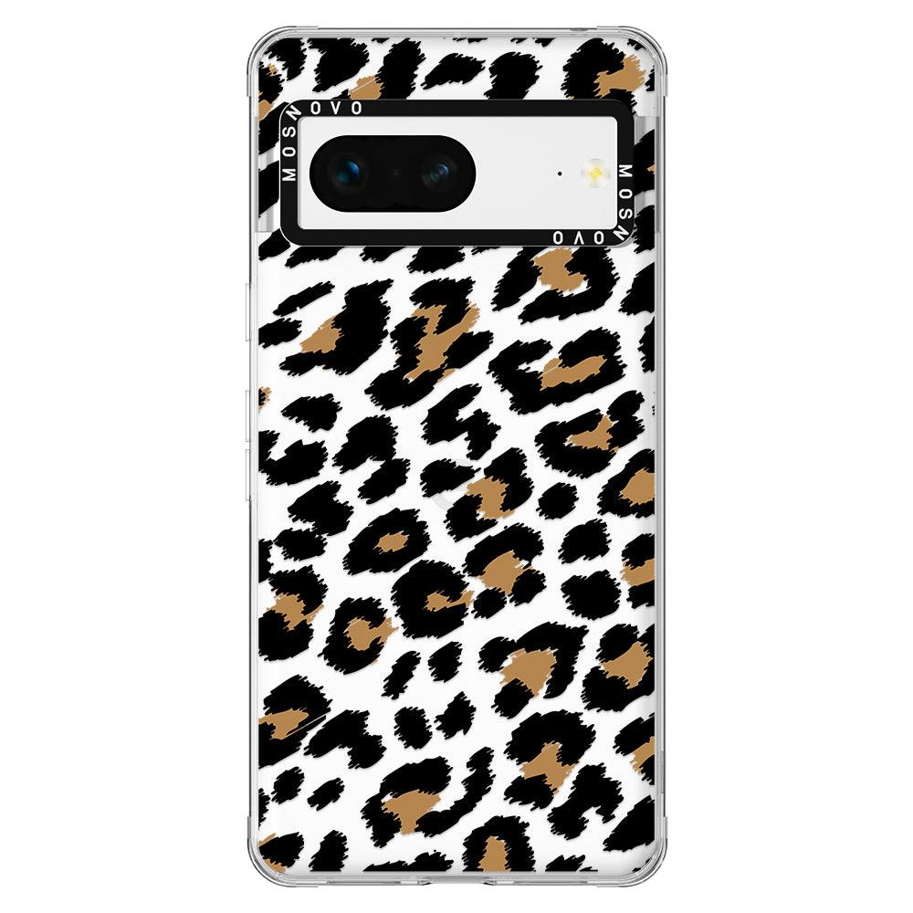 Leopard Print Phone Case - Google Pixel 7 Case - MOSNOVO