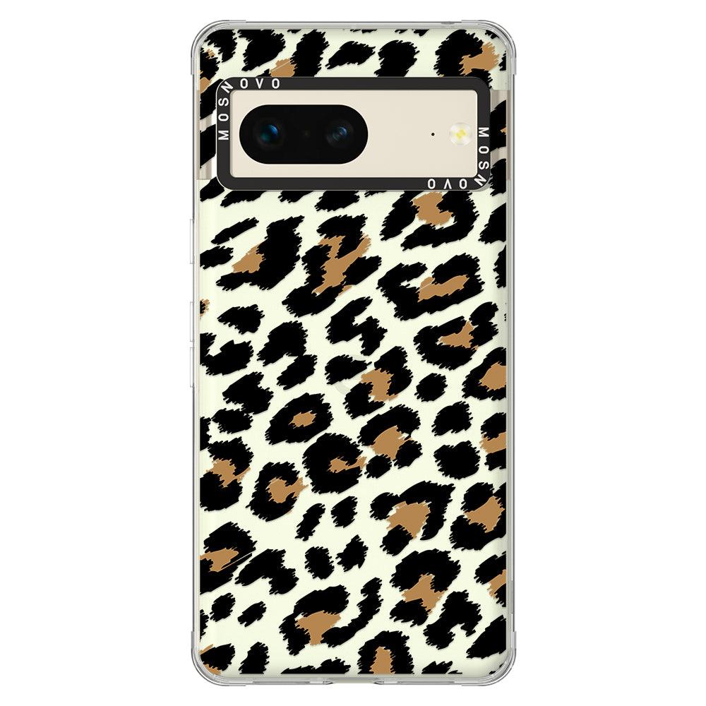 Leopard Print Phone Case - Google Pixel 7 Case - MOSNOVO