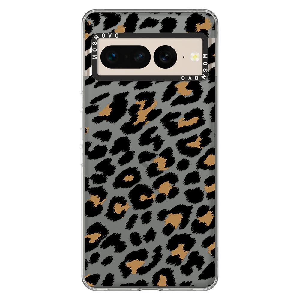 Leopard Print Phone Case - Google Pixel 7 Pro Case - MOSNOVO