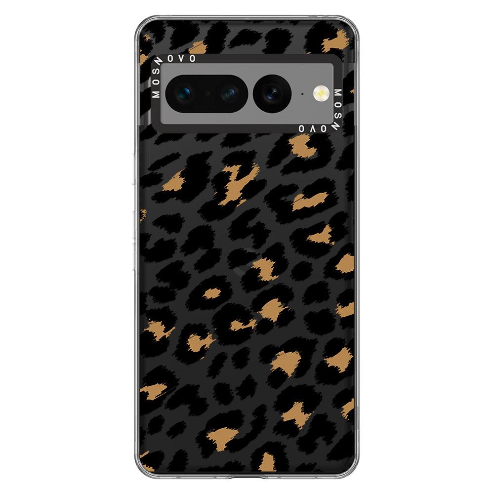 Leopard Print Phone Case - Google Pixel 7 Pro Case - MOSNOVO