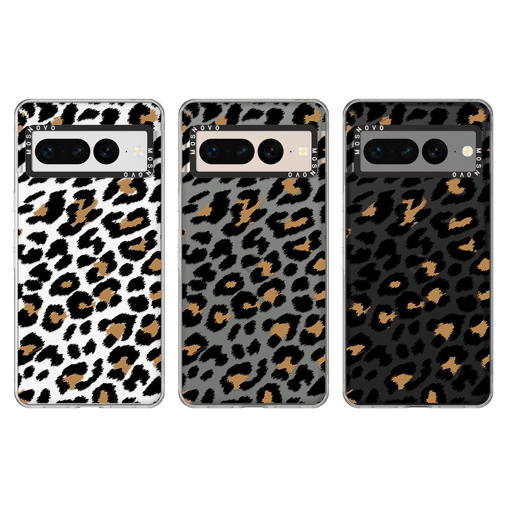 Leopard Print Phone Case - Google Pixel 7 Pro Case - MOSNOVO