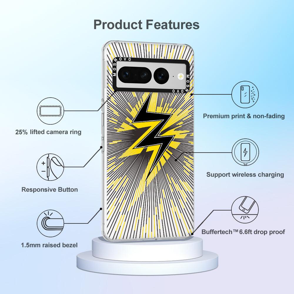 Lightning Bolt Phone Case - Google Pixel 7 Pro Case