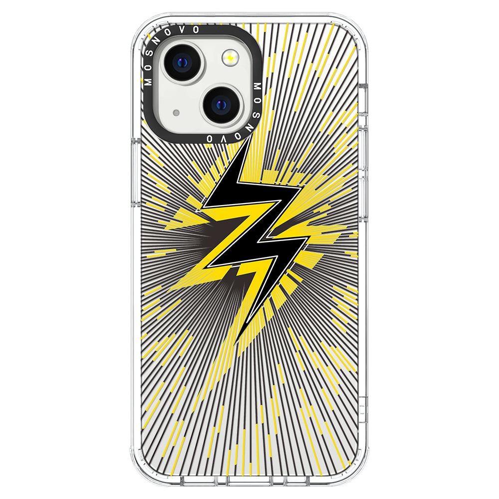 Lightning Bolt Phone Case - iPhone 13 Mini Case - MOSNOVO