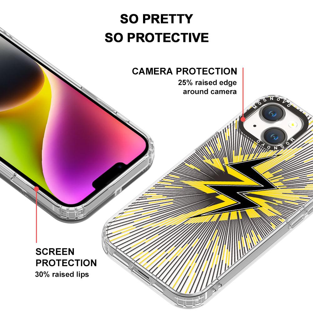 Lightning Bolt Phone Case - iPhone 14 Case - MOSNOVO