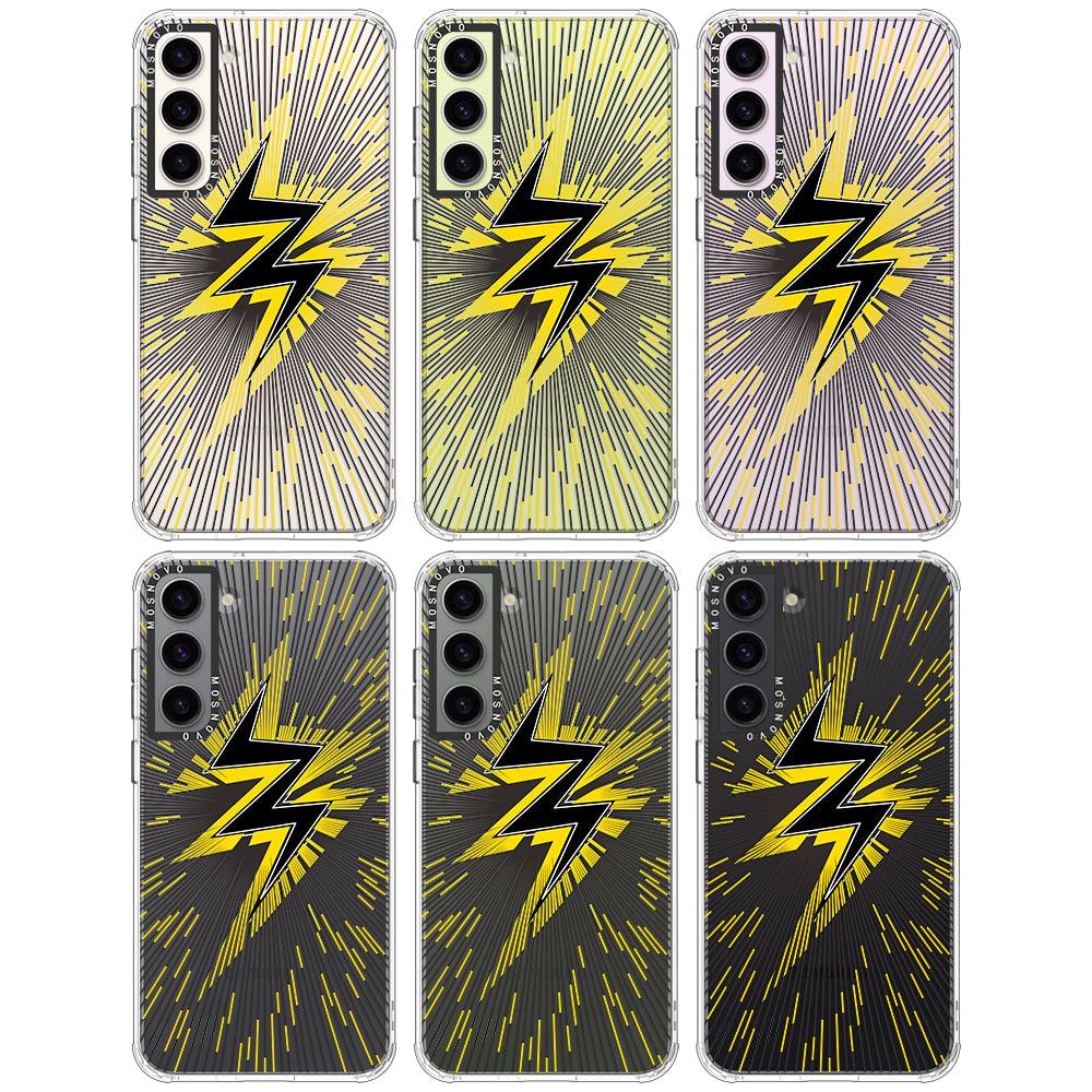 Lightning Bolt Phone Case - Samsung Galaxy S23 Plus Case - MOSNOVO