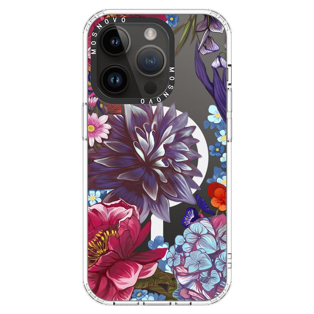 Blue Lilacs Phone Case - iPhone 14 Pro Case - MOSNOVO