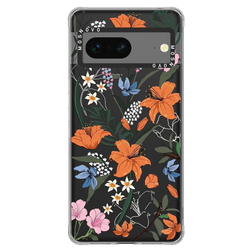 Lily Garden Phone Case - Google Pixel 7 Case - MOSNOVO