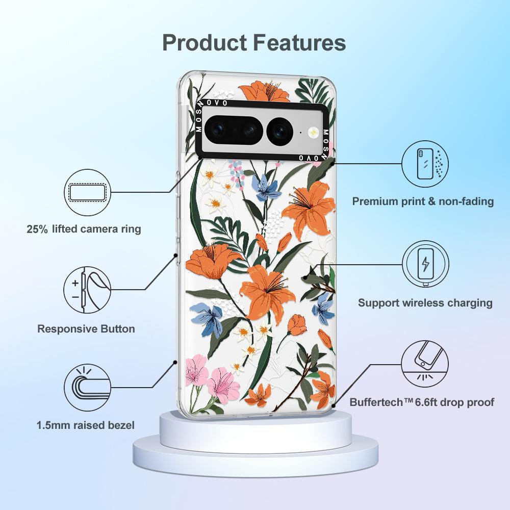 Lily Garden Phone Case - Google Pixel 7 Pro Case