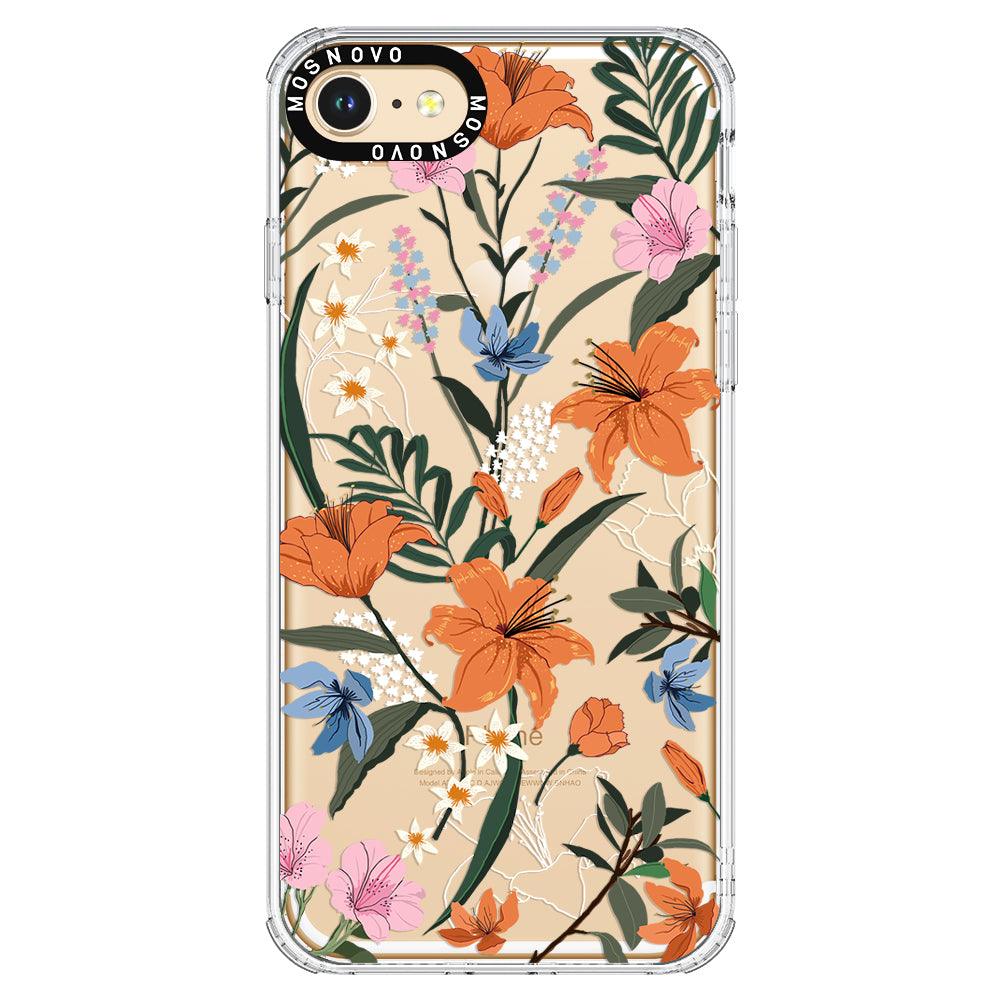 Lily Garden Phone Case - iPhone 8 Case