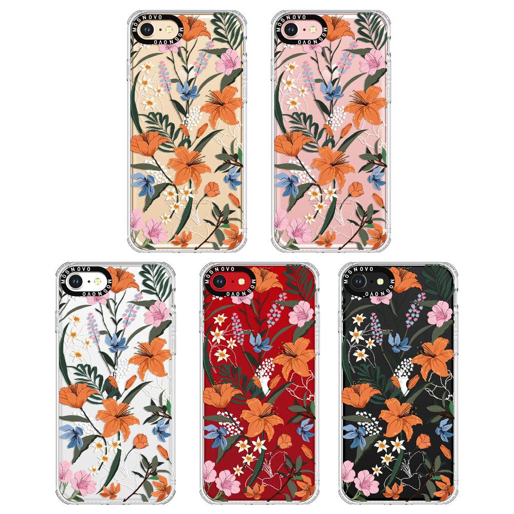 Lily Garden Phone Case - iPhone 8 Case