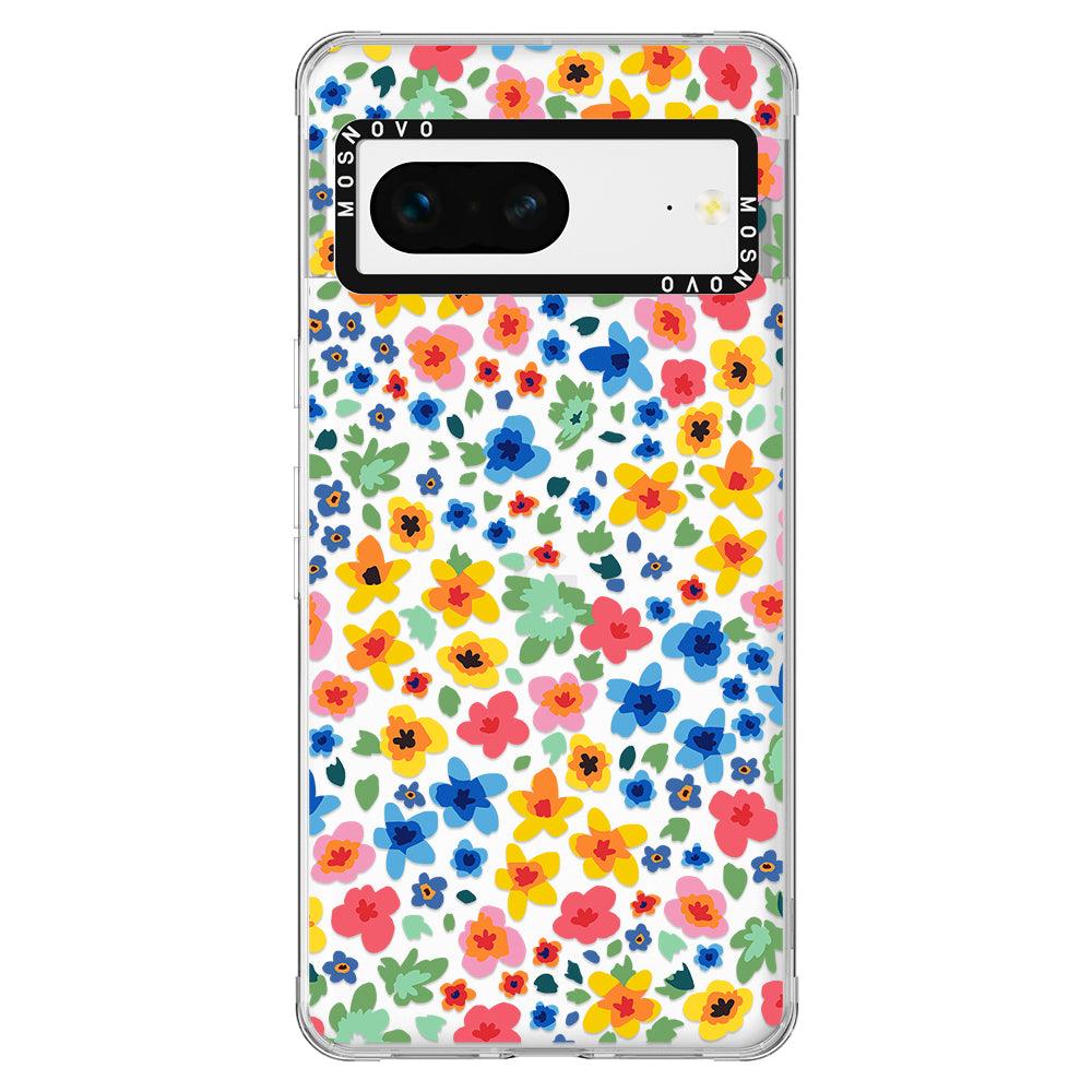 Little Flowers Phone Case - Google Pixel 7 Case - MOSNOVO