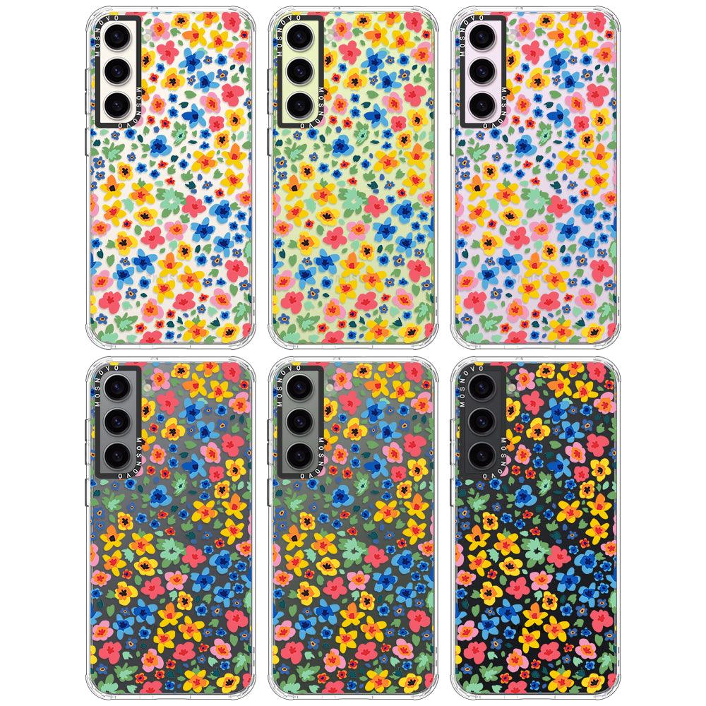 Little Flowers Phone Case - Samsung Galaxy S23 Plus Case - MOSNOVO