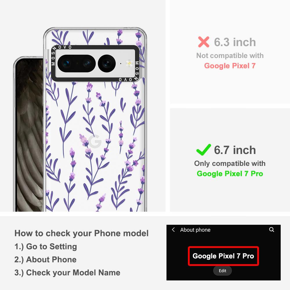 Little Lavender Phone Case - Google Pixel 7 Pro Case - MOSNOVO