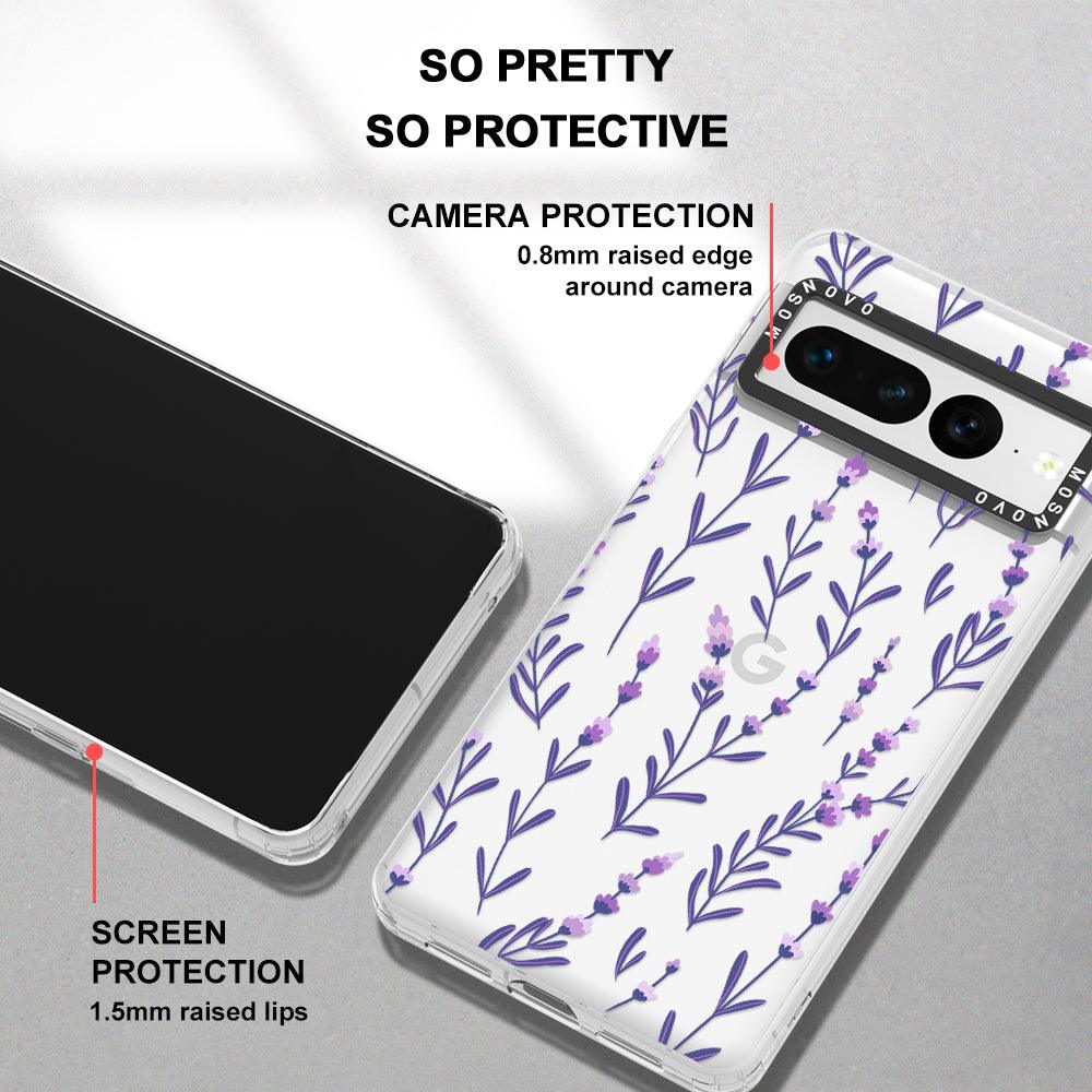 Little Lavender Phone Case - Google Pixel 7 Pro Case - MOSNOVO