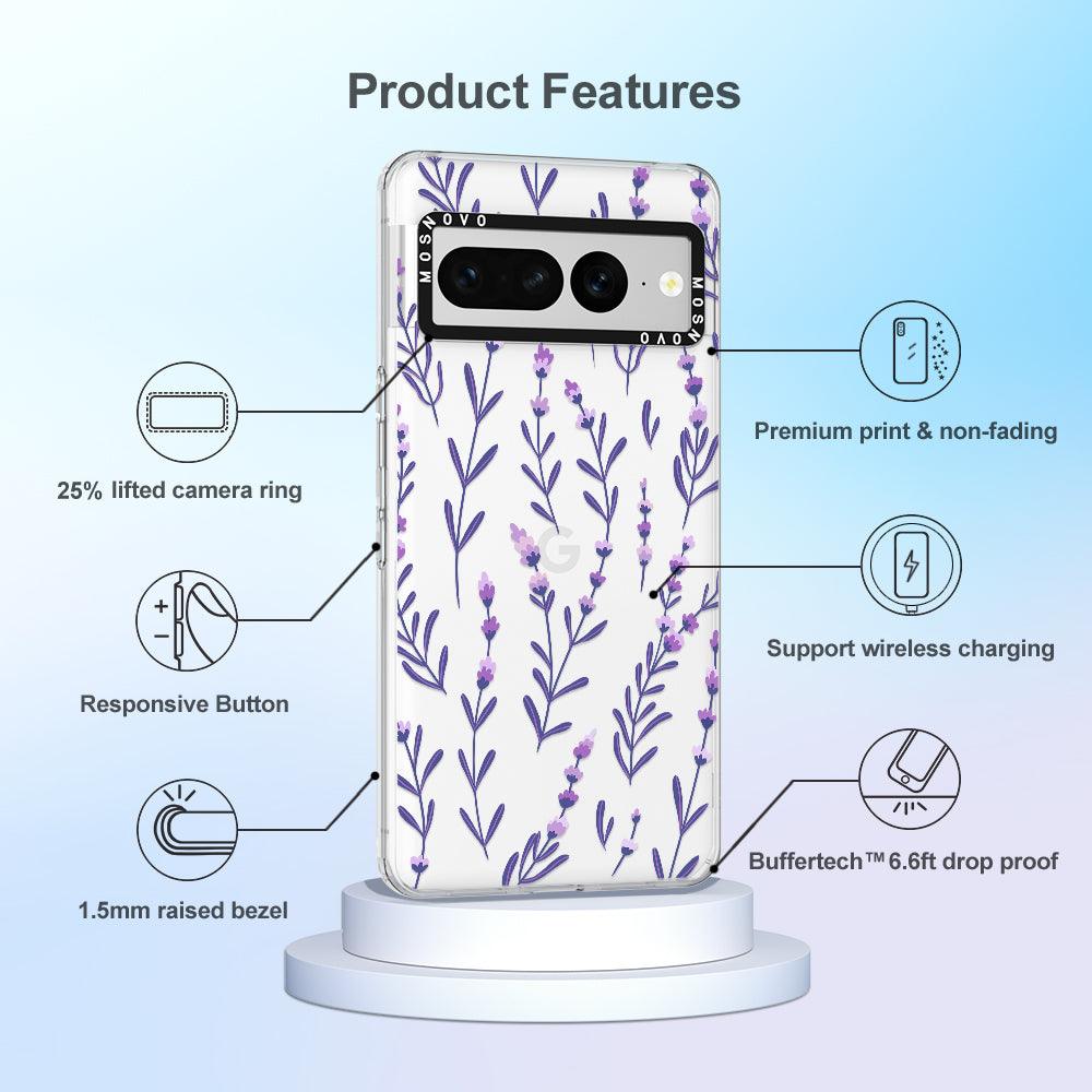 Little Lavender Phone Case - Google Pixel 7 Pro Case - MOSNOVO