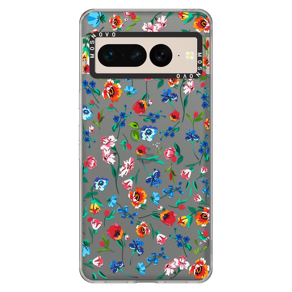 Little Wild Flower Phone Case - Google Pixel 7 Pro Case - MOSNOVO