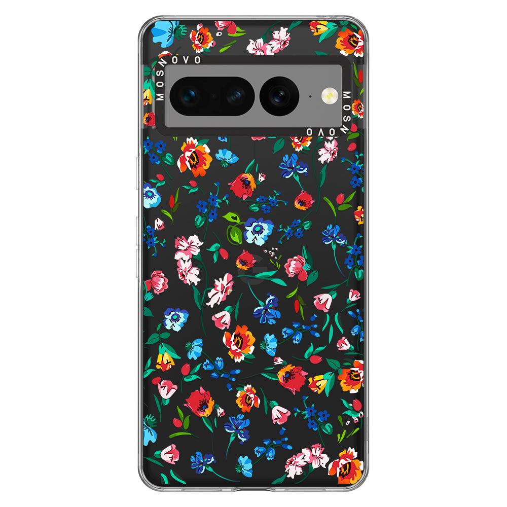 Little Wild Flower Phone Case - Google Pixel 7 Pro Case - MOSNOVO