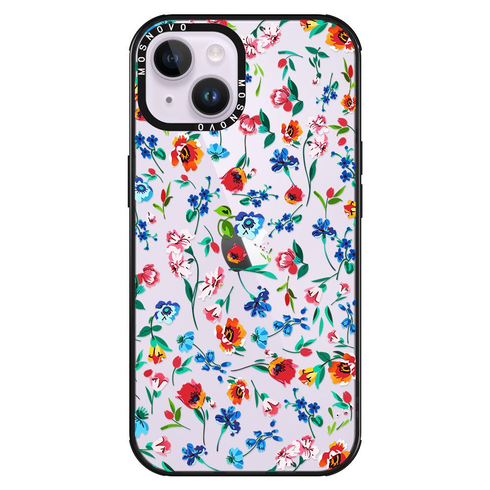 Little Wild Flower Phone Case - iPhone 14 Case - MOSNOVO
