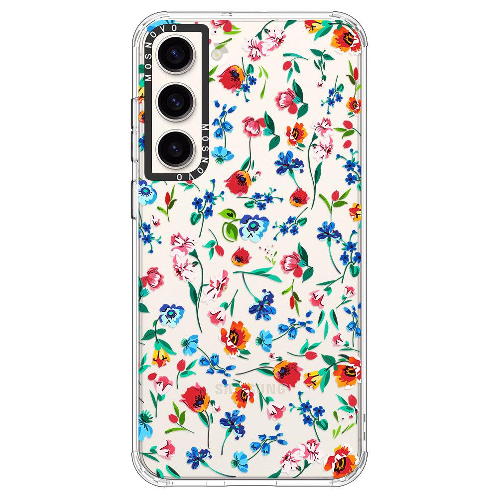 Little Wild Flower Phone Case - Samsung Galaxy S23 Plus Case - MOSNOVO