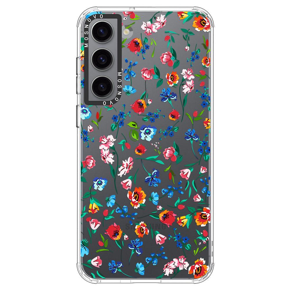 Little Wild Flower Phone Case - Samsung Galaxy S23 Plus Case - MOSNOVO